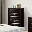  Furniture of America Zosimo FM7210BK-C Chest IMAGE 1