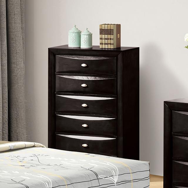  Furniture of America Zosimo FM7210BK-C Chest IMAGE 1