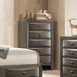  Furniture of America Zosimo FM7210GY-C Chest IMAGE 1