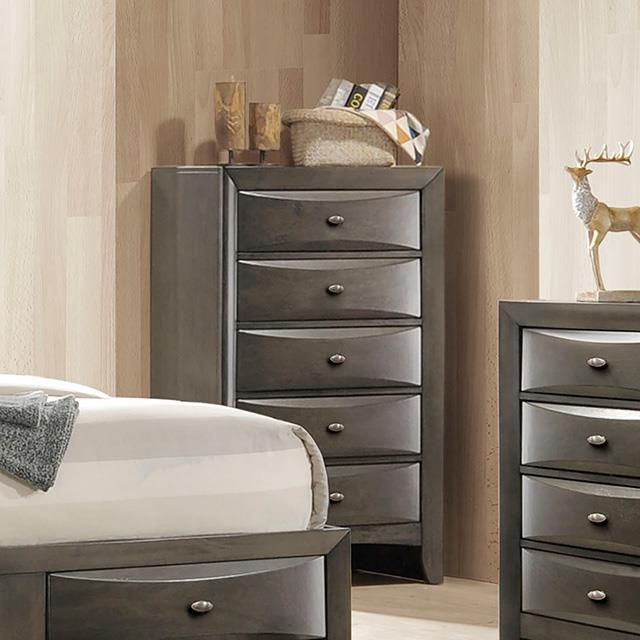  Furniture of America Zosimo FM7210GY-C Chest IMAGE 1