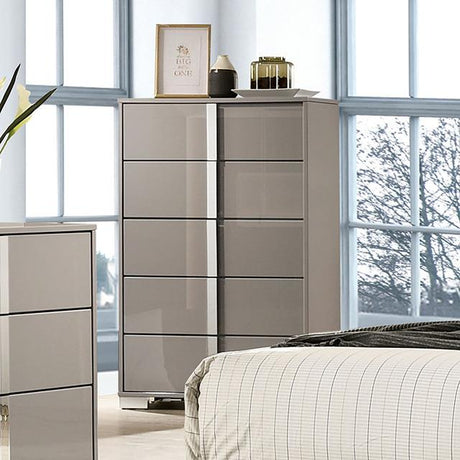  Furniture of America Sinistra FM7211BG-C Chest IMAGE 1