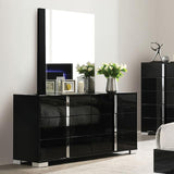  Furniture of America Sinistra FM7211BK-D Dresser IMAGE 1