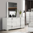  Furniture of America Sinistra FM7211WH-D Dresser IMAGE 1
