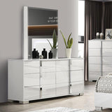  Furniture of America Sinistra FM7211WH-D Dresser IMAGE 1