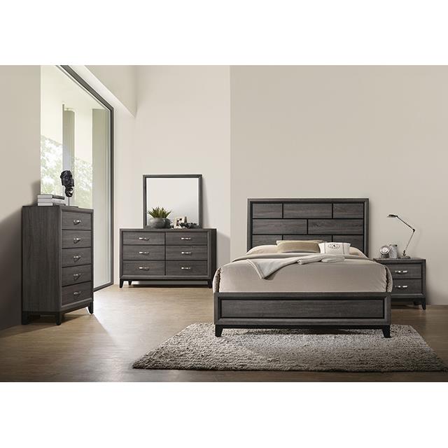  Furniture of America Errico FM7215GY-M Mirror IMAGE 2