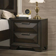  Furniture of America Hexham FM7232BR-N Night Stand IMAGE 1