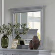  Furniture of America Castlile FM7413GY-M Mirror IMAGE 1