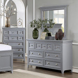  Furniture of America Castlile FM7413GY-M Mirror IMAGE 2