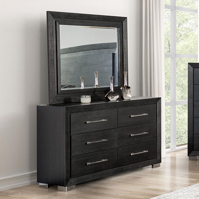  Furniture of America Ashbourne FM7415BK-D Dresser IMAGE 1