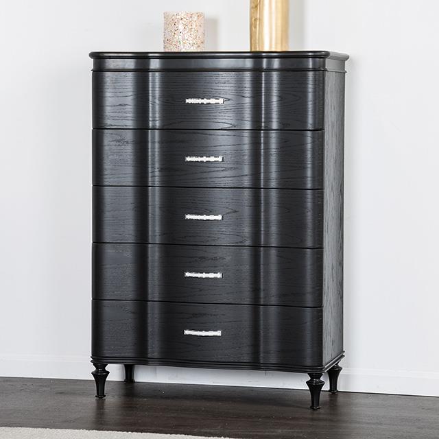  Furniture of America Eleanora FM7416BK-C Chest IMAGE 1