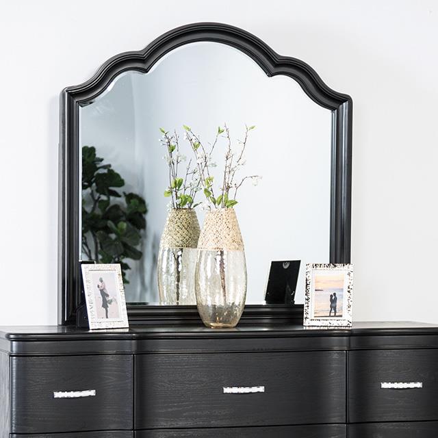  Furniture of America Eleanora FM7416BK-M Mirror IMAGE 1