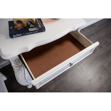  Furniture of America Valentini FM7419WH-N Night Stand IMAGE 3