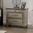  Furniture of America Philomath FM7430BR-N Night Stand IMAGE 1