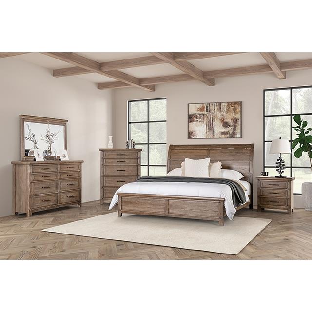  Furniture of America Merthyr FM7431BR-N Night Stand IMAGE 4