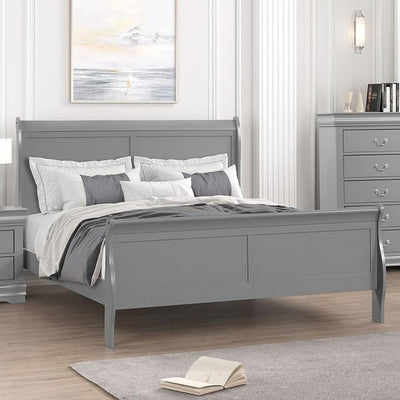  Furniture of America Louis Philippe FM7866GY-F Full Bed IMAGE 1