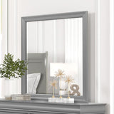  Furniture of America Louis Philippe FM7866GY-M Mirror IMAGE 1