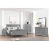  Furniture of America Louis Philippe FM7866GY-Q Queen Bed IMAGE 2