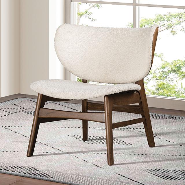  Furniture of America Spiez FM-AC202WN Accent Chair IMAGE 1