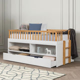  Furniture of America McPherson FM-BK104WH-T Twin Captain Bed IMAGE 1