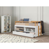  Furniture of America McPherson FM-BK104WH-T Twin Captain Bed IMAGE 2