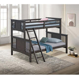  Furniture of America Spring Creek FM-BK602F-GY Twin/Full Bunk Bed IMAGE 2