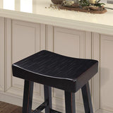  Furniture of America Biasca FM-BR3001BK-24-2PK 24" Stool IMAGE 3
