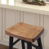  Furniture of America Biasca FM-BR3001BR-24-2PK 24" Stool IMAGE 3