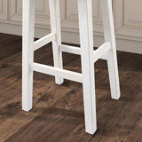  Furniture of America Biasca FM-BR3001WH-24-2PK 24" Stool IMAGE 4