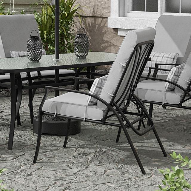  Furniture of America Palma GM-2023-6PK Adjustable Chairs IMAGE 1