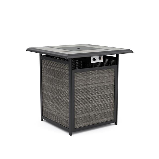  Furniture of America Arosa GM-2024 Fire Pit Counter Height Table IMAGE 3