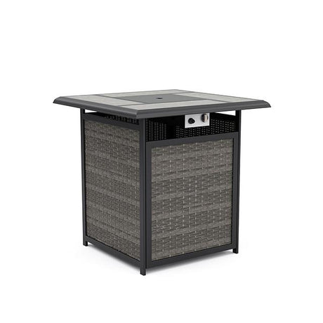 Furniture of America Arosa GM-2024 Fire Pit Counter Height Table IMAGE 3