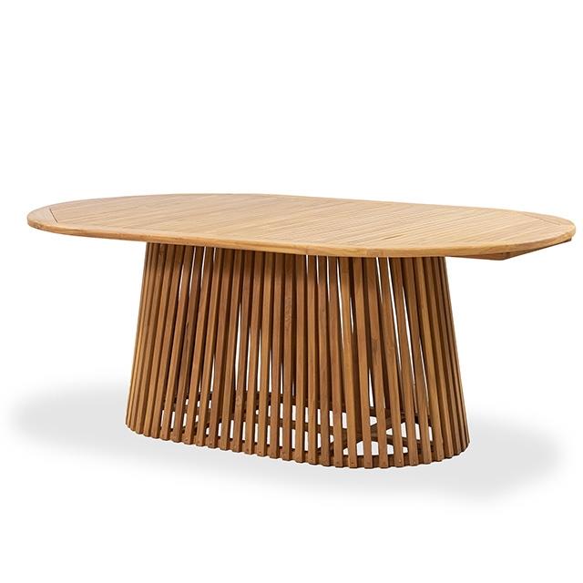  Furniture of America Lovina GM-2031-PK Oval Dining Table IMAGE 3