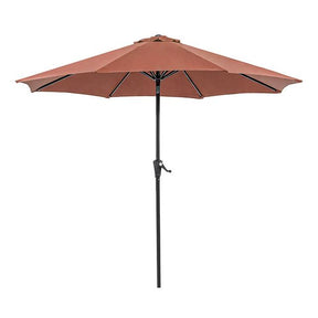  Furniture of America Tano LA-A010RD+BASE 9' Outdoor Umbrella + 21" Round Base IMAGE 1