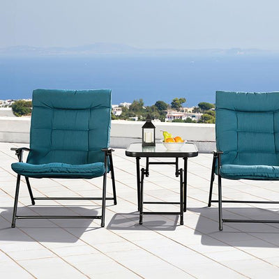  Furniture of America Bastia LA-A018TL-3PK 3 pc Conversation Set IMAGE 1