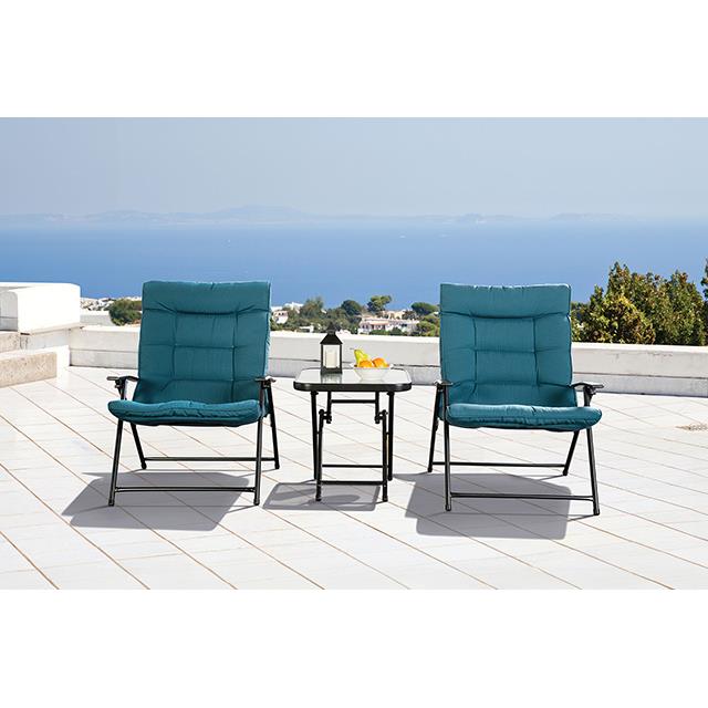  Furniture of America Bastia LA-A018TL-3PK 3 pc Conversation Set IMAGE 2