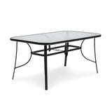  Furniture of America Pierro LA-D012BK-5PC-SV 5 pc Outdoor Dining Set IMAGE 2