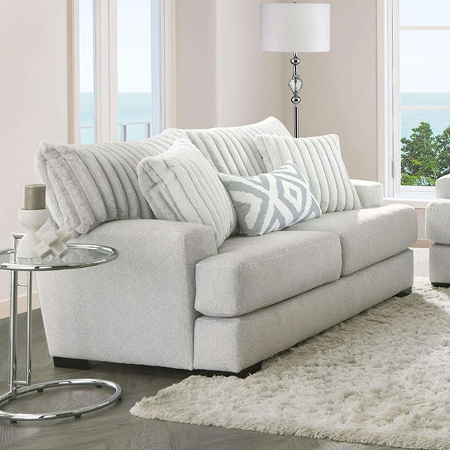  Furniture of America Hermilly SM5177-LV Loveseat IMAGE 1