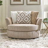  Furniture of America Loughlin SM5193-CH-SW Swivel Chair IMAGE 1