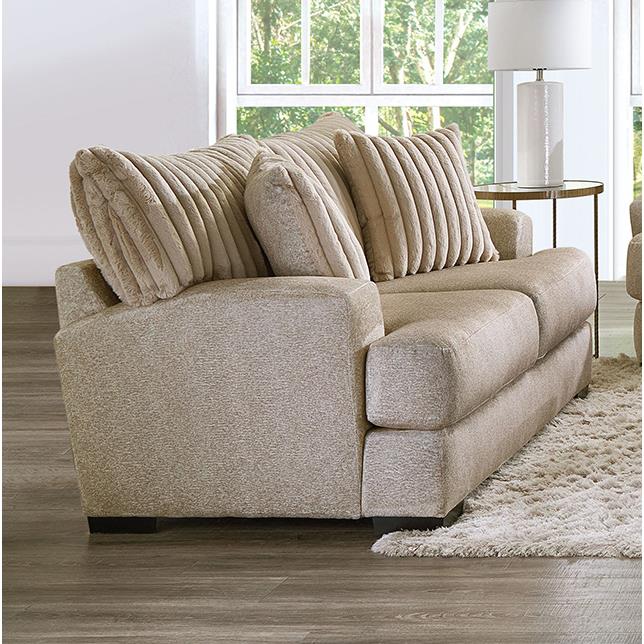  Furniture of America Loughlin SM5193-LV Loveseat IMAGE 1