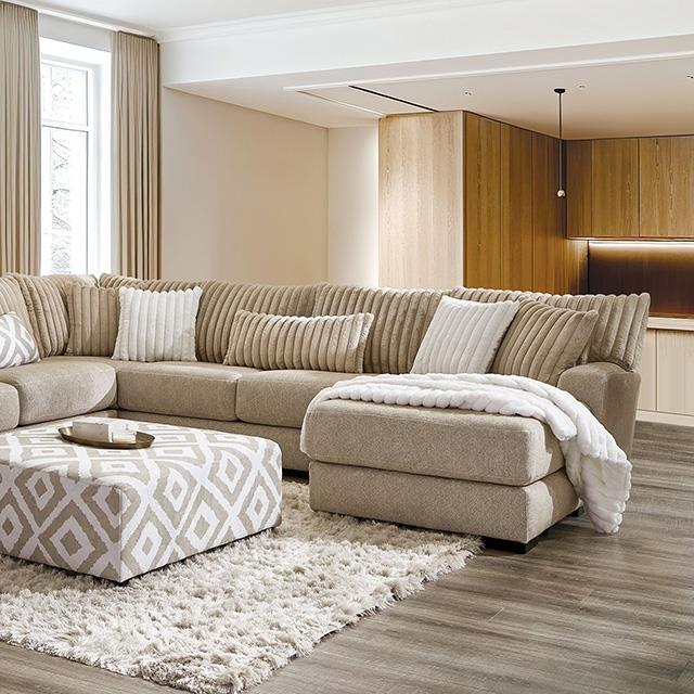  Furniture of America Loughton SM5194-SECT Sectional IMAGE 1