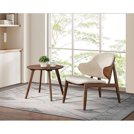  Furniture of America Arth FM-AC200WN Accent Table IMAGE 2