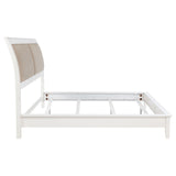  Coaster Furniture Bexhill 223471Q 56-inch Upholstered Queen Panel Bed - White IMAGE 5