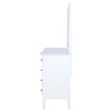  Coaster Furniture Bexhill 223473M 10-Drawer Dresser and Mirror - White IMAGE 4