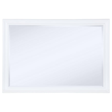  Coaster Furniture Bexhill 223474 Dresser Mirror - White IMAGE 2