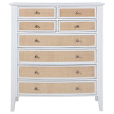  Coaster Furniture Bexhill 223475 8-Drawer Chest of Drawers - White IMAGE 2