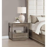  Coaster Furniture Durango 223272 2-Drawer Nightstand Bedside Table - Taupe Oak IMAGE 12