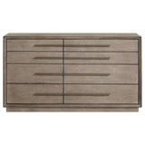  Coaster Furniture Durango 223273 8-Drawer Dresser - Taupe Oak IMAGE 2