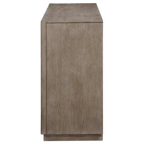  Coaster Furniture Durango 223273 8-Drawer Dresser - Taupe Oak IMAGE 4