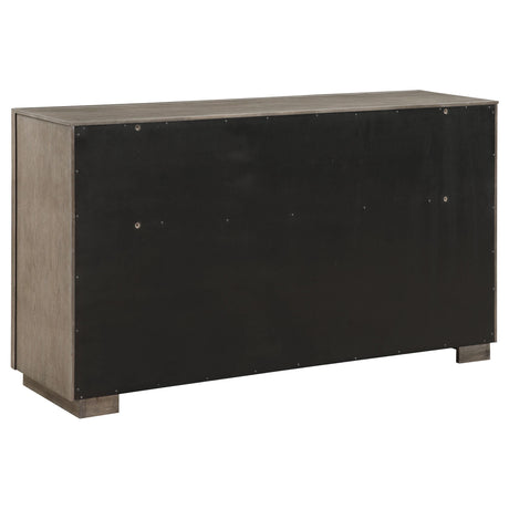  Coaster Furniture Durango 223273 8-Drawer Dresser - Taupe Oak IMAGE 5