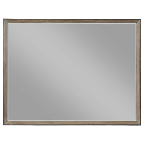  Coaster Furniture Durango 223274 Dresser Mirror - Taupe Oak IMAGE 2